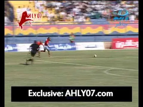 الاسبوع الاول ـ هدف الاهلي الاول في اسمنت السويس احرزه عماد متعب