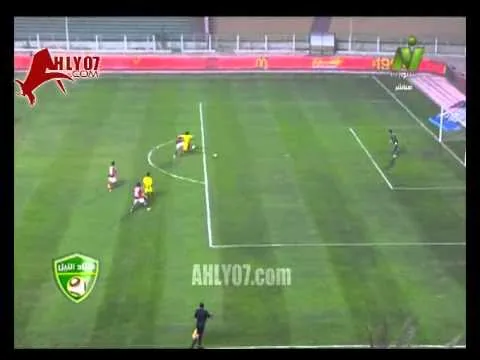 هدف الفوز للمقاولون العرب على الاهلي 2 ـ 1 