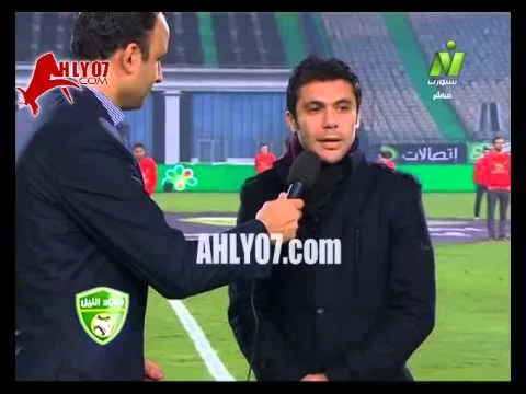 خطأ مخرج تحت الهواء يفضح كلمات حسام البدري وعبد الغني عن أحمد حسن