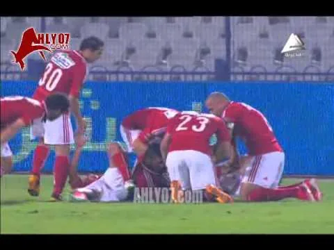 الاهلي يفوز على انبي بهدف نظيف لسعد سمير 