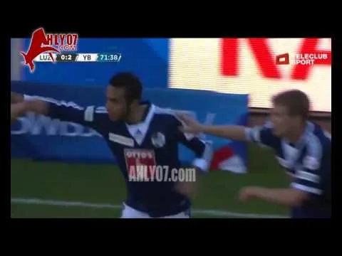 هدف محمود كهربا في مرمى يانج بويز ويسجد في الملاعب السويسرية