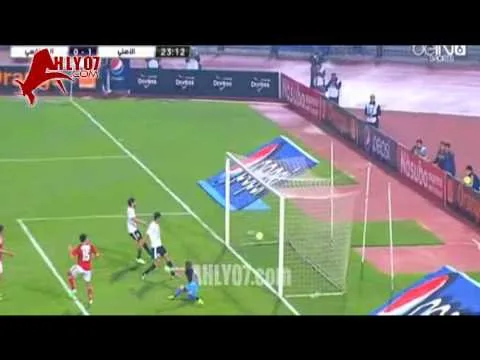 الهدف الاول للأهلي في الصفاقسي التونسي لجدو 2014 السوبر الافريقي