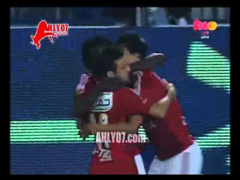 هدف الاهلي الثاني في الانتاج الحربي 1 واول هدف لموسى يدان مع الاهلي