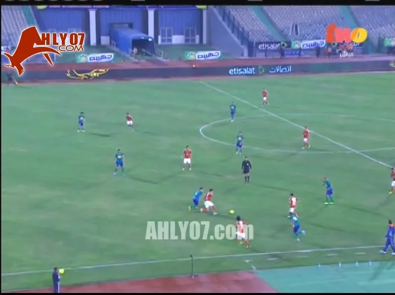 هدف الاهلي الثالث في المقاصة أحرزه عبد الله السعيد