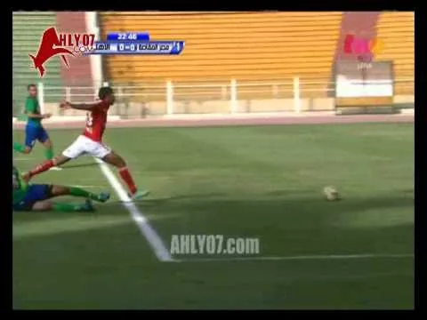 هدف الأهلي الأول في المقاصة سعد سمير 16 يونيو 2014 