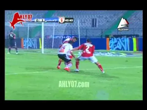 ملخص لمسات وتحركات صبري رحيل في لقاء الاهلي والزمالك بالدورة الرباعية 2014 