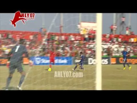 هدف ناكانا الأولي في الأهلي مقابل 0 ببطولة الكونفدرالية
