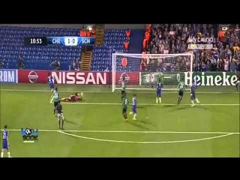 أهداف تشيلسي 1 شالكه 1 دوري أبطال أوروبا