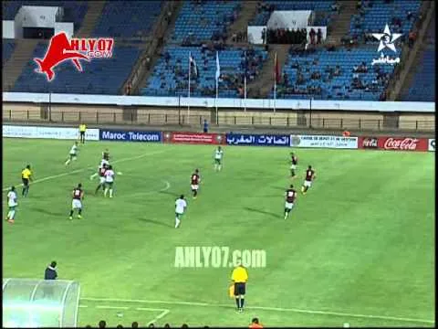 هدف منتخب المغرب الاوليمبي الثالث في منتخب مصر وديا مقابل هدف 