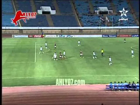 هدف منتخب مصر الاوليمبي الثاني وديا في المغرب  مقابل ثلاثة أحرزه كريم بامبو