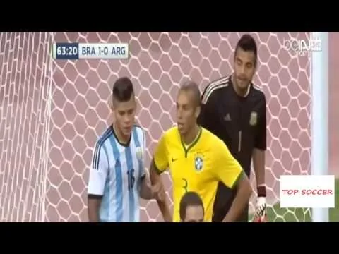 أهداف ودية : البرازيل 2 الارجنتين 0