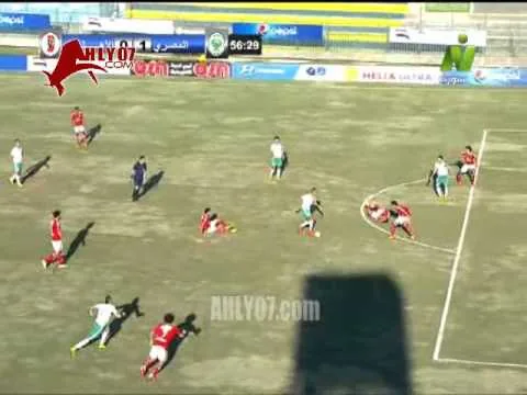 فيديو ـ اصابة سعد سمير اثناء احراز هدف في مرمى الأهلي