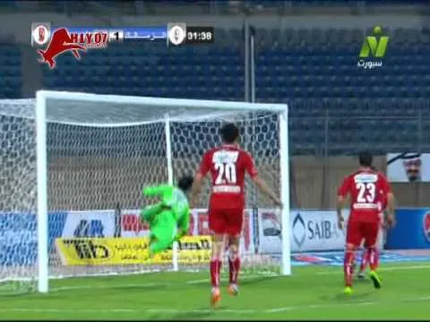 أهداف لقاء الزمالك 1 الأهلي 1 الدوري في 29 يناير 2015 أحرزهم حفني ووليد سليمان 
