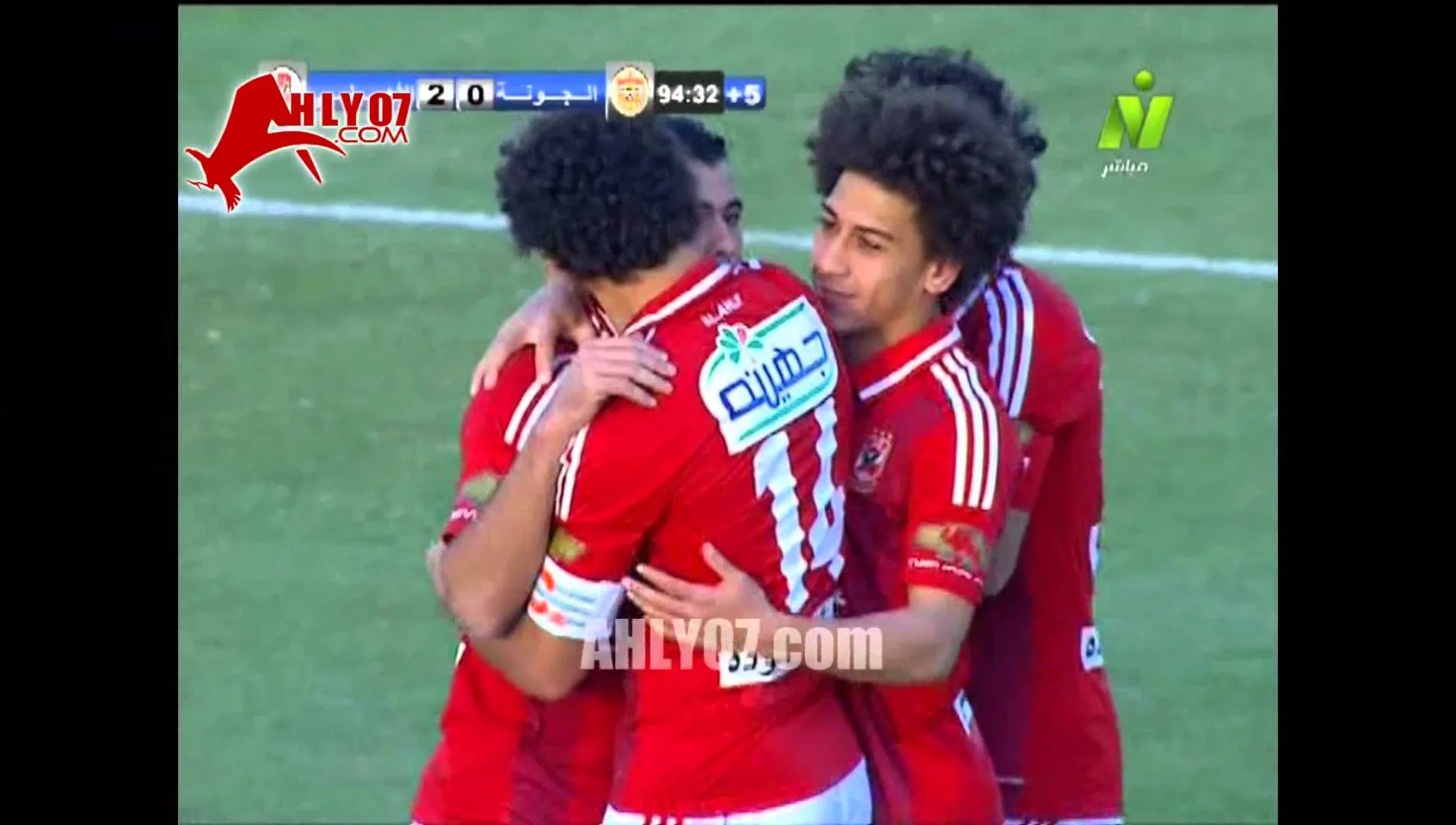هدف الأهلي الثاني مقابل 0 الجونة - عماد متعب 