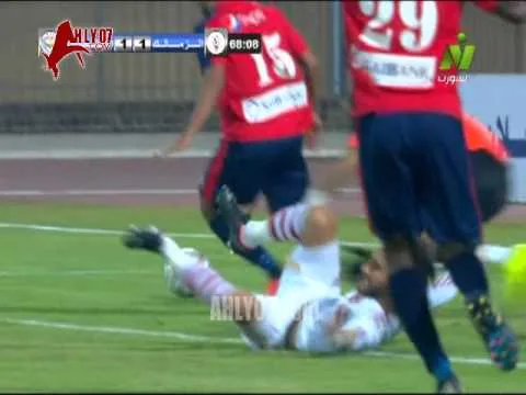 هدف الزمالك الثاني في النصر فضيحة ضربة جزاء غير صحيحة