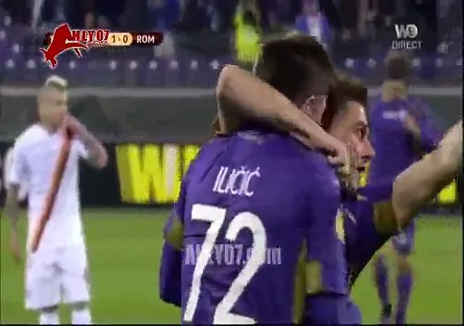 ملخص لمسات محمد صلاح فيورنتينا امام روما 12 مارس 2015
