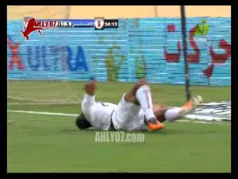 هدف الرجاء الأول في الأهلي مقابل 1 في 31 مارس 2015