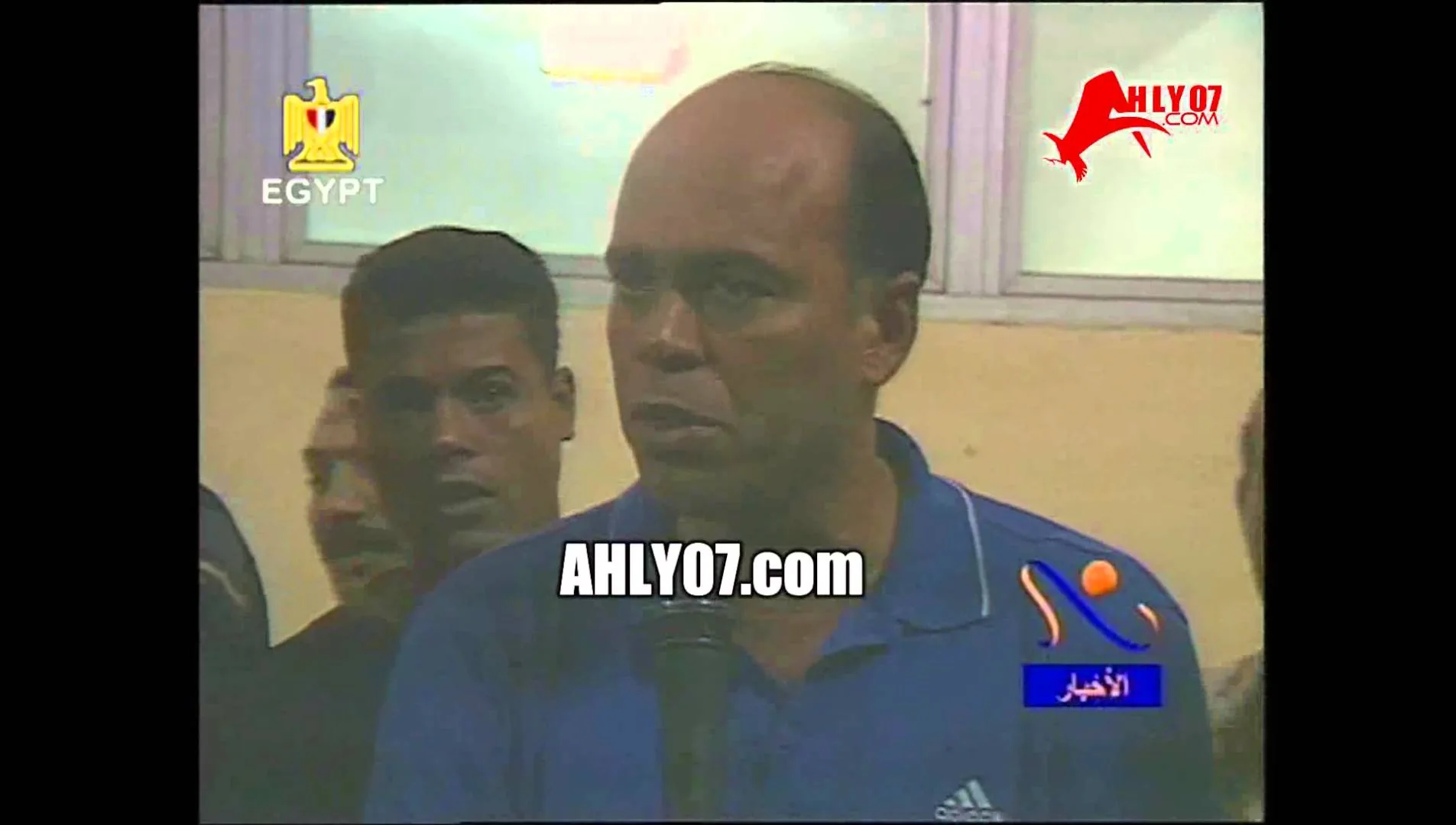 لقاء تاريخي هشام يكن عقب فوز الأهلي على الزمالك 2004