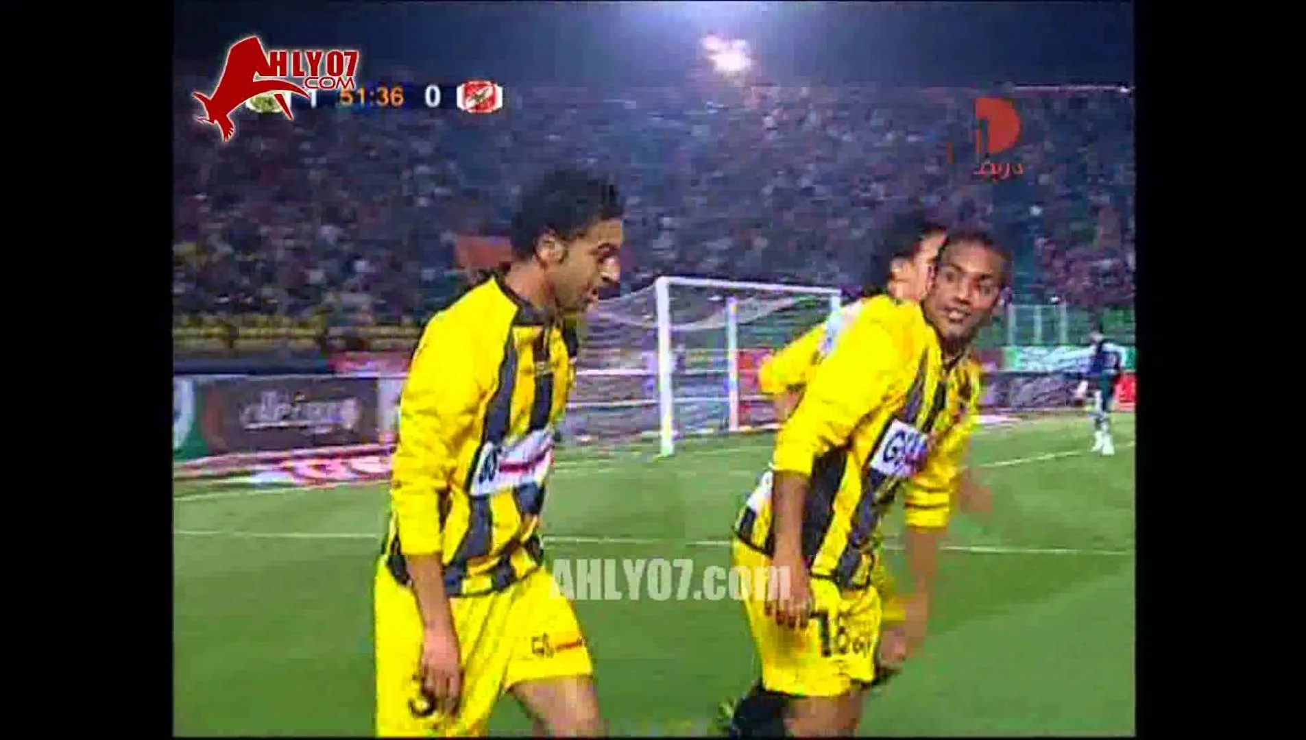 هدف محمد صلاح في الأهلي ديسمبر 2010