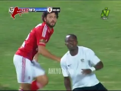 هدف الأهلي الثاني في الجيش مقابل 0 مؤمن زكريا اياب دور 32 افريقيا 2015