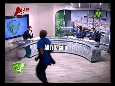 اضحك مع قناة النيل للرياضة مسخرة