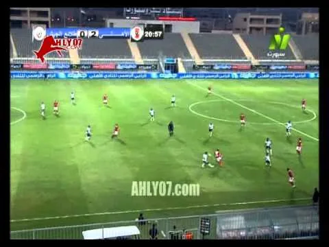 هدف الأهلي الثاني في طلائع الجيش مقابل 0 أحرزه تريزجيه مايو 2015