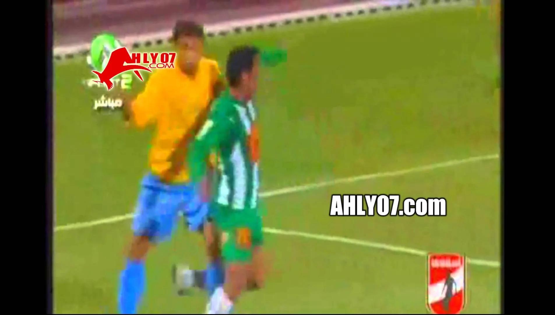 ركلة جزاء غير محتسبة للاتحاد السكندري امام الاسماعيلي موسم 2008 2009