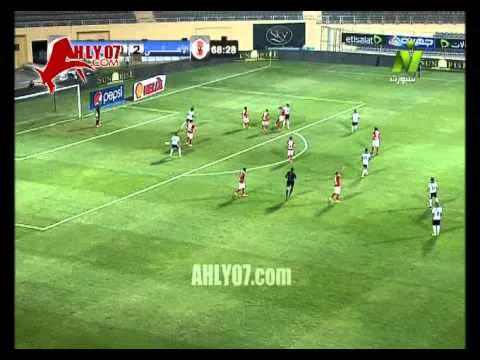 الشوط الثاني من مباراة الأهلي وطلائع الجيش 10 مايو 2015