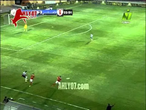 الشوط الأول من مباراة الأهلي وطلائع الجيش 10 مايو 2015