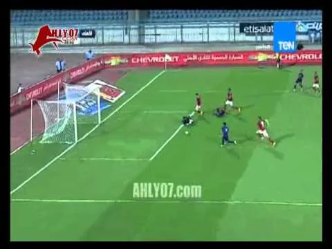 هدف الأفريقي الأول في الأهلي مقابل 0 ذهاب 16 الكونفدرالية