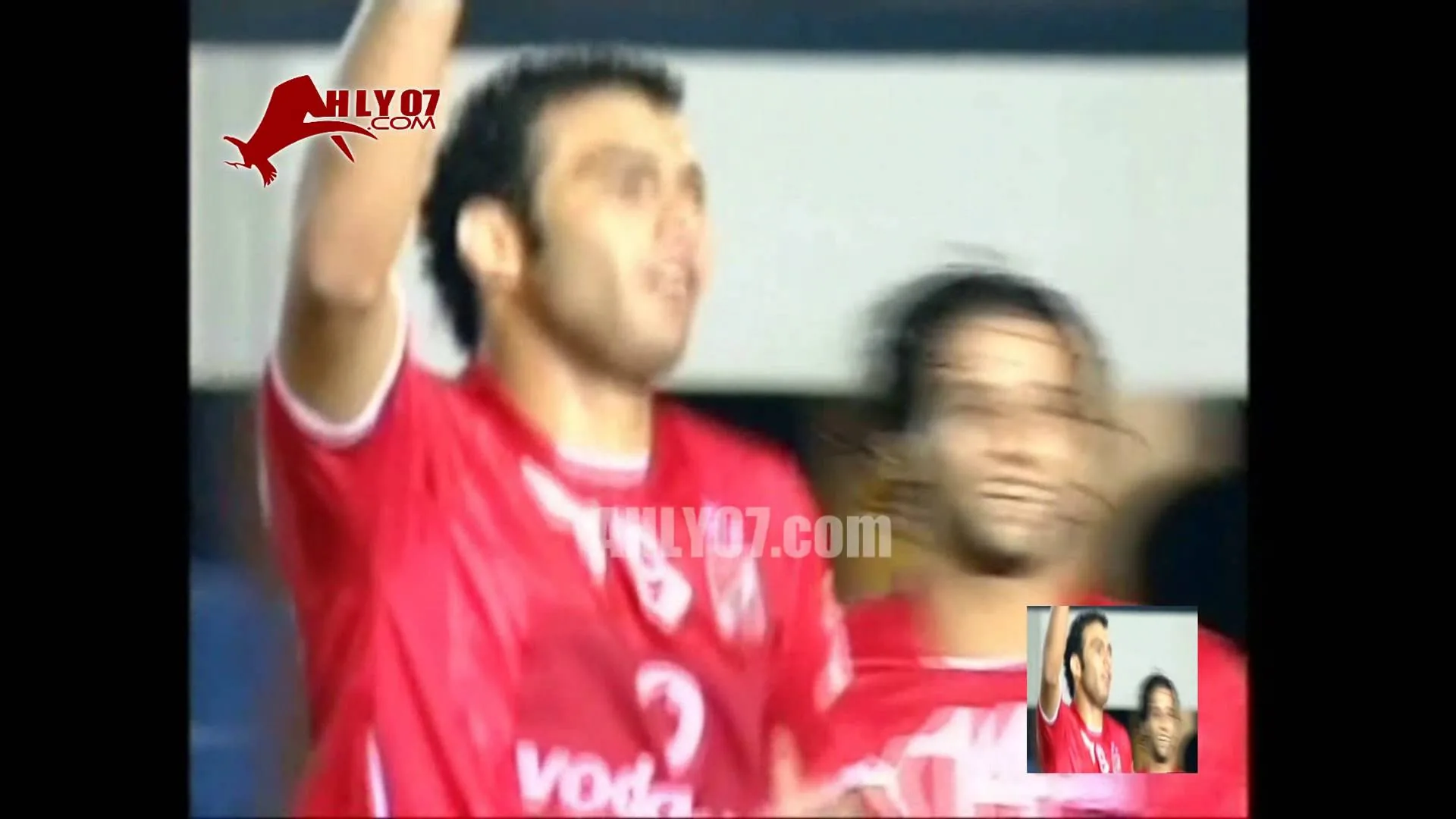 أهداف فوز الأهلي 3 اسمنت السويس 0 قبل نهائي كأس مصر 2006 لعبد الوهاب ومتعب