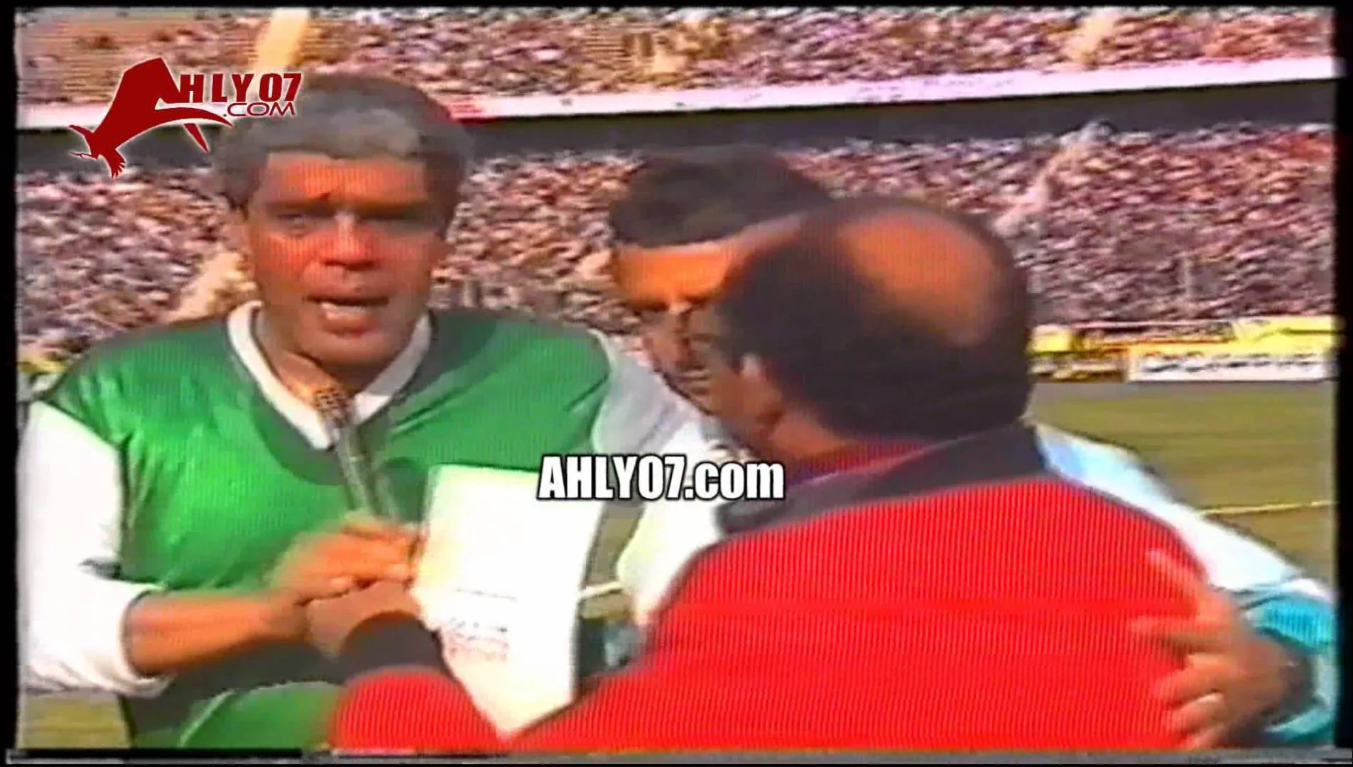 شاهد فيديو  نادر وحصري سامي العدل في مهرجان اعتزال محمود الخطيب