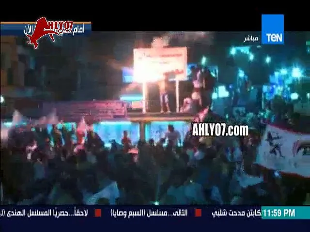 مدحت شلبي احتفالات الزمالك فكرتنا بالصعود لكأس العالم للأندية والشماريخ الجميله