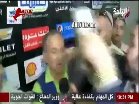 شاهد خناقة على الهوا بين مراسلين على فتحي مبروك ورد فعل مسخرة من شوبير