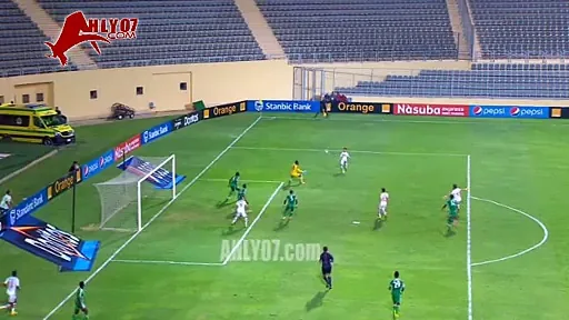 هدف ملغي لصالح الزمالك امام ليوبار خالد قمر