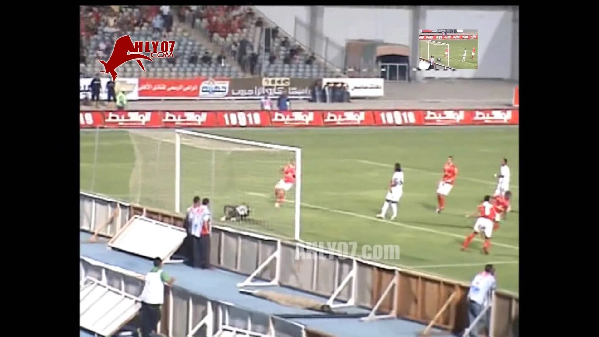 أهداف مباراة الأهلي 3 الأوليمبي 0 لفلافيو واسامه حسني في 9 اغسطس 2008