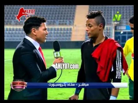 مسخرة وكوميديا مراسل النيل للرياضة في اسم حارس الجونه