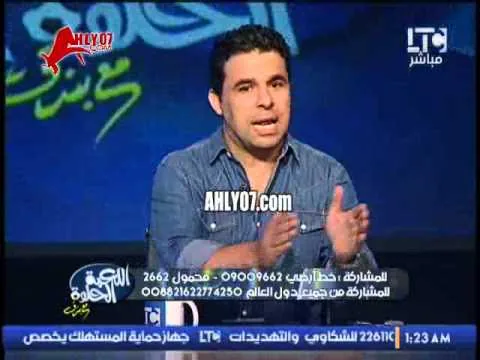 جدال ساخن جدا على الهواء بين خالد الغندور ومشجع أهلاوي