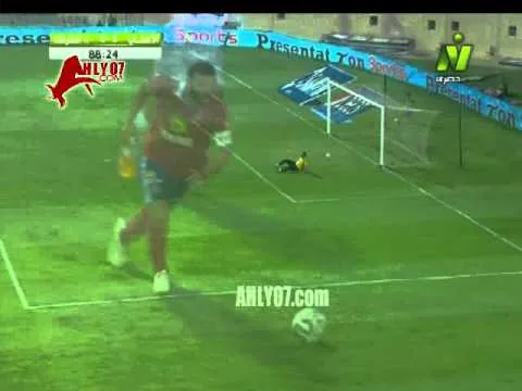 هدف الأهلي الخامس في الشرطة مقابل 0 لعماد متعب كأس مصر 16 اغسطس 2015
