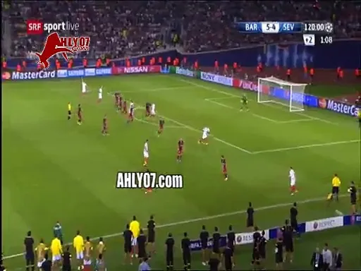 فيديو  كوميدي ساخر تعليق مرتضى منصور على اهدار اشبيليه للتعادل امام برشلونة في الوقت القاتل