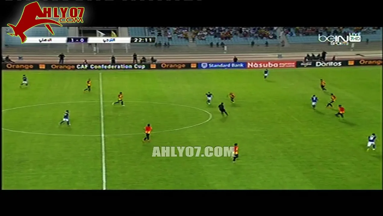 رمضان صبحي يهدر فرصة هدف من إنفراد أمام الترجي 22 أغسطس 2015
