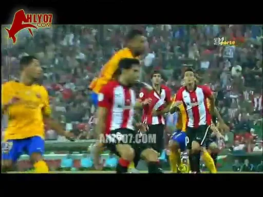 الهدف الرابع أتليتيك بلباو مقابل 0 برشلونة - السوبر الإسباني 14 أغسطس 2015