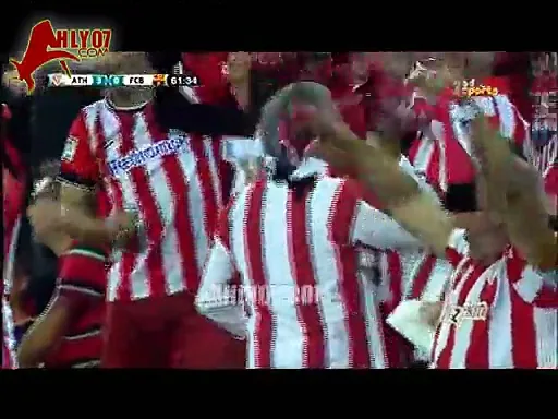 الهدف الثالث أتليتيك بلباو مقابل 0 برشلونة - السوبر الإسباني 14 أغسطس 2015