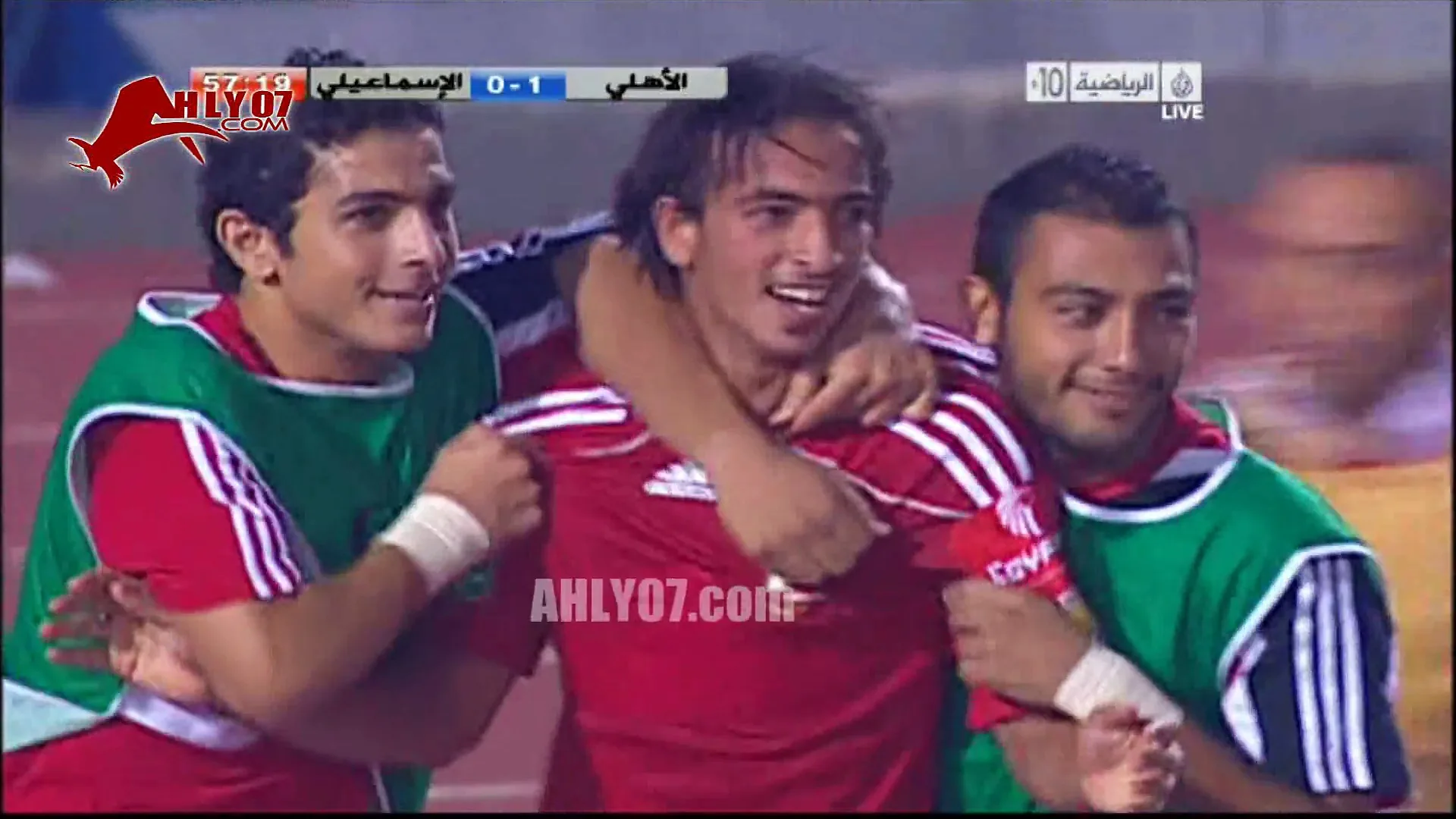 هدف الأهلي الأول في الاسماعيلي مقابل 0 لمحمد طلعت في 1 اغسطس 2010