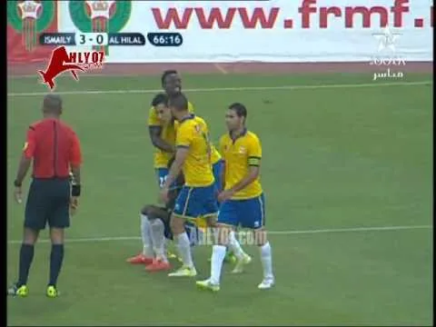 هدف الاسماعيلي الثالث في الهلال الليبي مقابل 0 دورة شمال افريقيا 16 اغسطس 2015