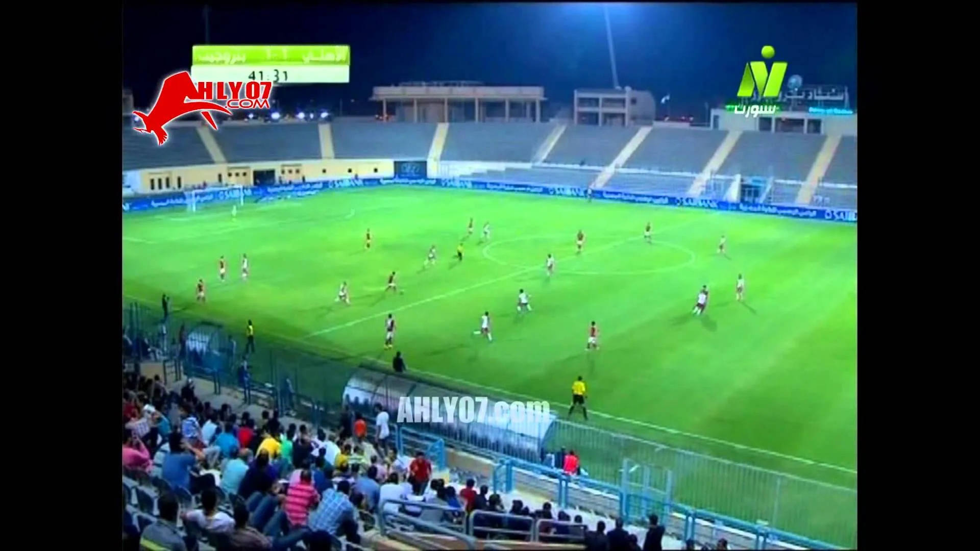 أهداف الأهلي 3 بتروجيت 1 صبحي والسيد وفتحي قبل نهائي كأس مصر 16 سبتمبر 2015