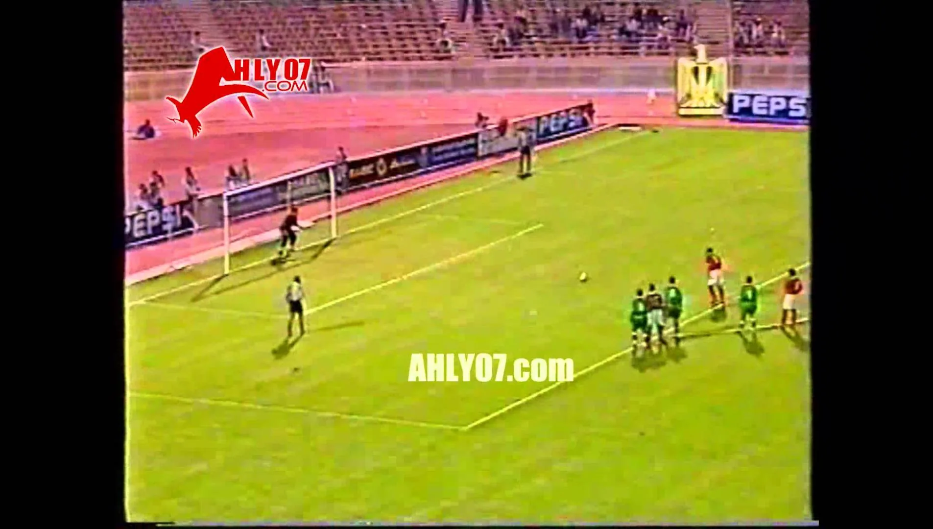 هدف الأهلي الأول في رفح الفلسطيني مقابل 0 لأحمد كشري البطولة العربية 9 سبتمبر 1996