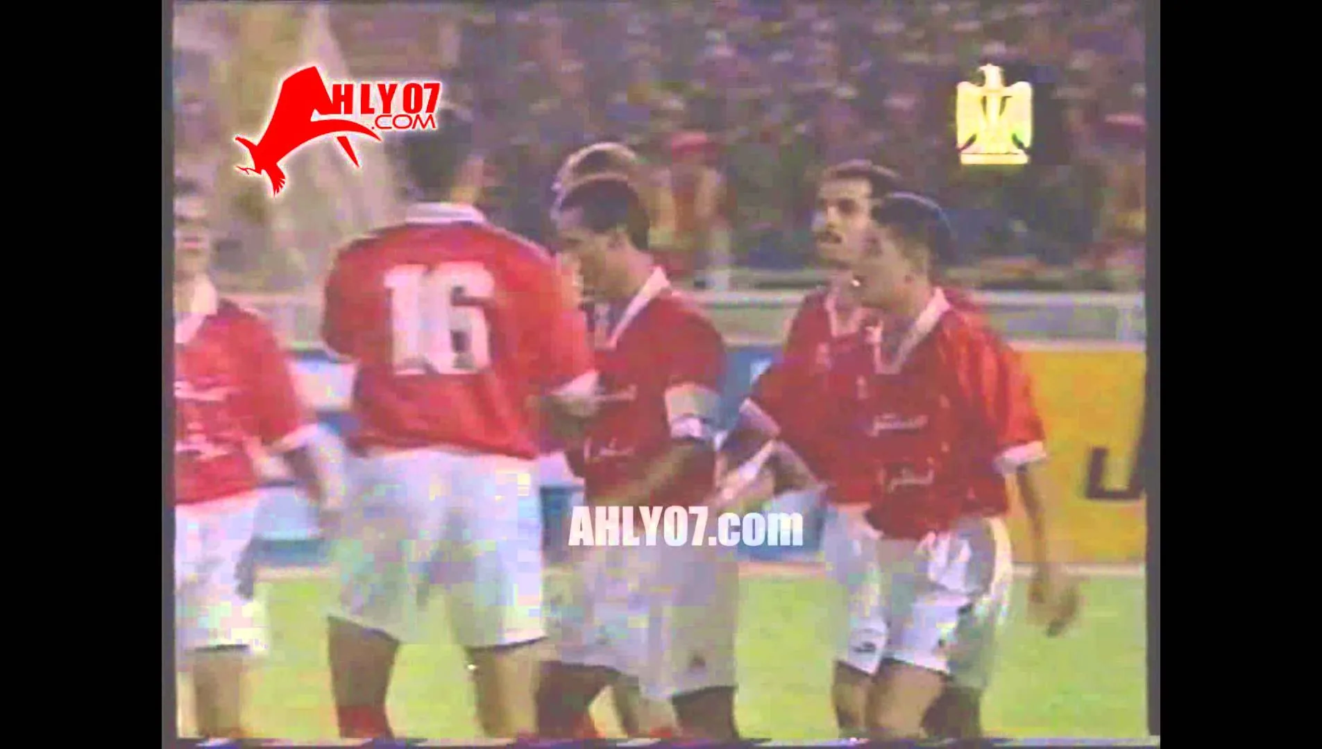 هدف الأهلي الثالث في رفح الفلسطيني مقابل 0 لابراهيم حسن البطولة العربية 9 سبتمبر 1996