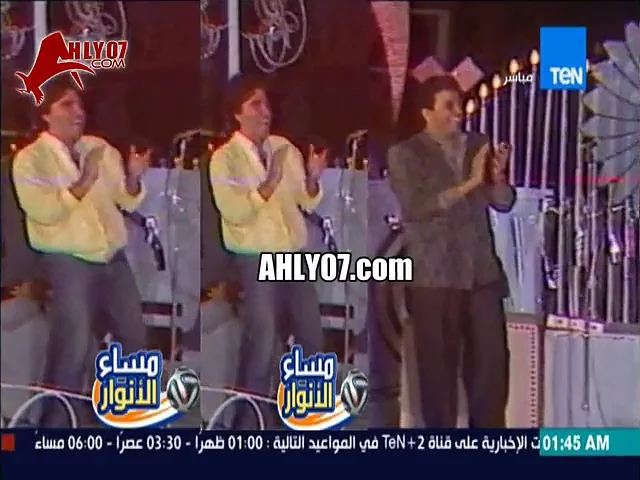 فيديو مسخرة غناء مجدي عبد الغني في شبابه في أحد الحفلات