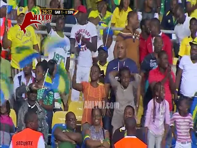 هدف ايفونا مع منتخب الجابون في السودان 5 سبتمبر 2015